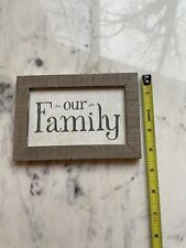 Family sign for sale  Spokane