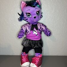 Build A Bear HG Honey Girls Teegan the Tiger Purple 22” With Clothes & Shoes for sale  Shipping to South Africa