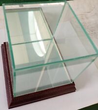 Vitrine Perfect Cases cubo - caixa de madeira cerejeira e vidro - traseira espelhada, usado comprar usado  Enviando para Brazil