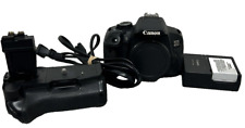 Canon EOS 650D BODY  W APETURE BP-E8 2 BATT AND CHARGER for sale  Shipping to South Africa