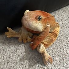 Usado, Sapo de peluche animal de peluche Commonwealth naranja rana de 21"" 1999 segunda mano  Embacar hacia Argentina