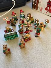 Miniature christmas figurines for sale  Perry