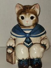 Milton The Sailor Cat cookie jar for sale  Exeter
