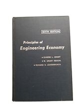 Principles of Engineering Economy edición seis por Eugene L. Grant. segunda mano  Embacar hacia Argentina