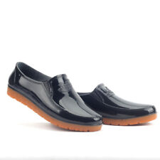 Usado, Botas de chuva impermeáveis moda cano curto sapatos baixos brilhantes masculinos verão comprar usado  Enviando para Brazil