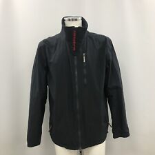 Superdry Men's Windhiker Jacket Size 2XL Black Hooded Lightweight Casual 190098, used for sale  ROMFORD