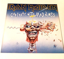 1988 Iron Maiden "Can I Play With Madness" 12 polegadas discos de vinil EMI imprensa NL comprar usado  Enviando para Brazil