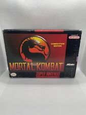Mortal Kombat: Competition Edition (Super Nintendo, 1999) en caja. Póster incluido segunda mano  Embacar hacia Argentina