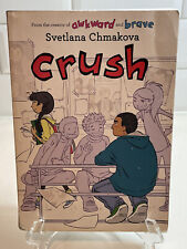 Usado, Crush de Svetlana Chmakova (2018) 1a edición capítulo cómico entre niños lectura del libro segunda mano  Embacar hacia Argentina