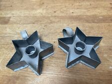 Zinc star candle for sale  ARUNDEL