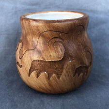 Native American Indian Etched Binishtaa Navajo Southwest Vase Signed  comprar usado  Enviando para Brazil