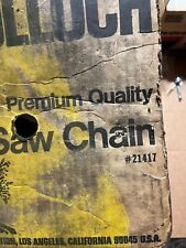 mcculloch chainsaw chain for sale  Earlton