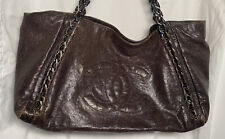 Chanel brown leather for sale  Commack