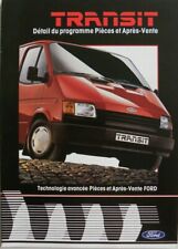 Brochure ford transit d'occasion  France