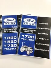SERVICE MANUAL FOR FORD 1720 TRACTORS OPERATORS MANUAL OWNERS MANUAL for sale  Salem