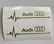 Audi decal sticker for sale  Ireland