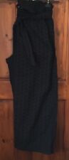 ladies cotton trousers elasticated waist for sale  HEANOR