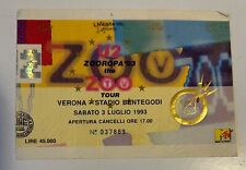 Biglietto ticket vintage usato  Casalpusterlengo