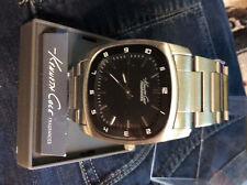 Relógio de quartzo masculino Kenneth Cole fragrâncias mostrador preto tom prata 40mm 20887 comprar usado  Enviando para Brazil