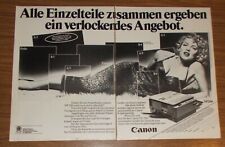 Rare Advertising CANON NP 200 Copier MARILYN MONROE 1980 for sale  Shipping to South Africa