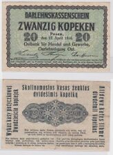 Kopeken banknote darlehnskasse gebraucht kaufen  Altenburg