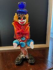 Murano clown figurine d'occasion  Expédié en Belgium