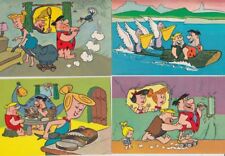 Flintstones cartoon postcards d'occasion  Expédié en France
