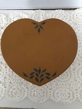 Vintage stenciled heart for sale  West Warwick