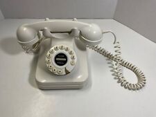 Usado, Telefone fixo vintage de trabalho Grand Desk Top marfim/branco #113841 “FUNCIONANDO” comprar usado  Enviando para Brazil