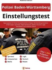 Einstellungstest polizei baden gebraucht kaufen  Berlin