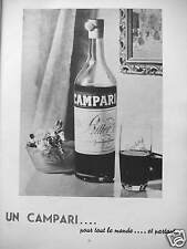 Publicité campari ... d'occasion  Longueil-Sainte-Marie