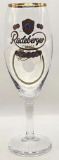 Used, Vintage Radeberger Pilsner German Beer Glass Gold Logo 0.4 L (Read Description) for sale  Shipping to South Africa