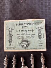 Afinadores de banjo Grover 886N Perma Tension™, acabamento em níquel  comprar usado  Enviando para Brazil