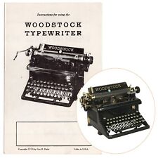 Woodstock enclosed typewriter for sale  Wethersfield