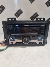 Alpine CDE-W296BT Doble Din Bluetooth Coche Radio Estéreo reproductor de CD AUX USB segunda mano  Embacar hacia Spain