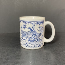 Stoneware mug blue for sale  Jacksonville