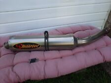 Used, Yamaha R1 2000/2001 5jj Akrapovic Titanium Slip-on Exhaust Silencer for sale  Shipping to South Africa