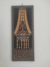 Aboriginal painting wood.austr d'occasion  Fayence