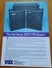 Vox venue 200w for sale  BERKHAMSTED