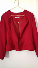 Veste tailleur rouge d'occasion  Lattes