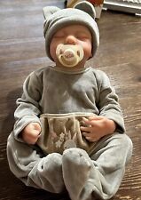 Bonecas bebê renascido realista menino - 17 polegadas corpo macio realista - recém-nascido corpo inteiro   comprar usado  Enviando para Brazil