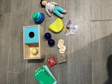 lovevery thinker caja juguetes educativos en buen estado desarrollo madera segunda mano  Embacar hacia Argentina