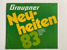 Graupner neuheiten 1983 gebraucht kaufen  Großgründlach,-Boxdorf,-Buch