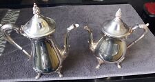 Pair silver plated for sale  EXETER