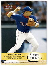 Scott Sheldon 2000 Fleer Tradition Update #U9 Texas Rangers comprar usado  Enviando para Brazil
