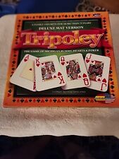 Tripoley Deluxe Mat Versión The Game of Michigan Rummy, Hearts & Poker - 2014 segunda mano  Embacar hacia Argentina