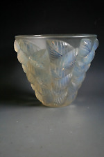 VASO DE VIDRO OPALESCENTE RENE LALIQUE MOISSAC - POR VOLTA DE 1927 comprar usado  Enviando para Brazil