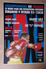 Affiche boxe championnat d'occasion  Salbris