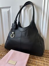 Radley Spruce Gardens Black Leather Large Zip-Top Shoulder Hand Bag RRP£239 ❤️ for sale  Shipping to South Africa