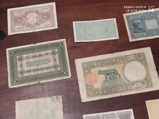 Lotto rare banconote usato  Mazara Del Vallo